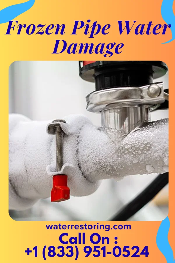 Frozen Pipe Water Damage in Maxbass, ND